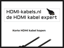 Tablet Screenshot of hdmi-kabels.nl